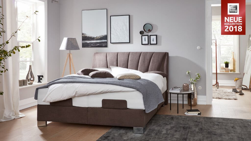 Boxspringbetten, Boxspringbett von Interliving, Liegefläche Bett 180x200cm