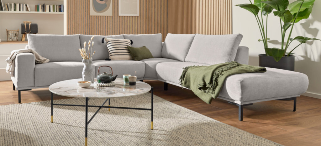 weisses Interliving Sofa